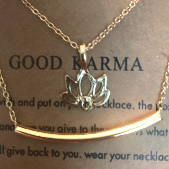 Lotus necklace - Picture 2 of 3